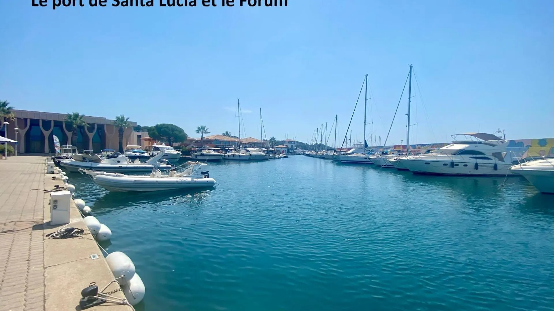 Appartement Face Mer Et Port Santa Lucia Climatise Et Wifi Saint-Raphaël Apartmán